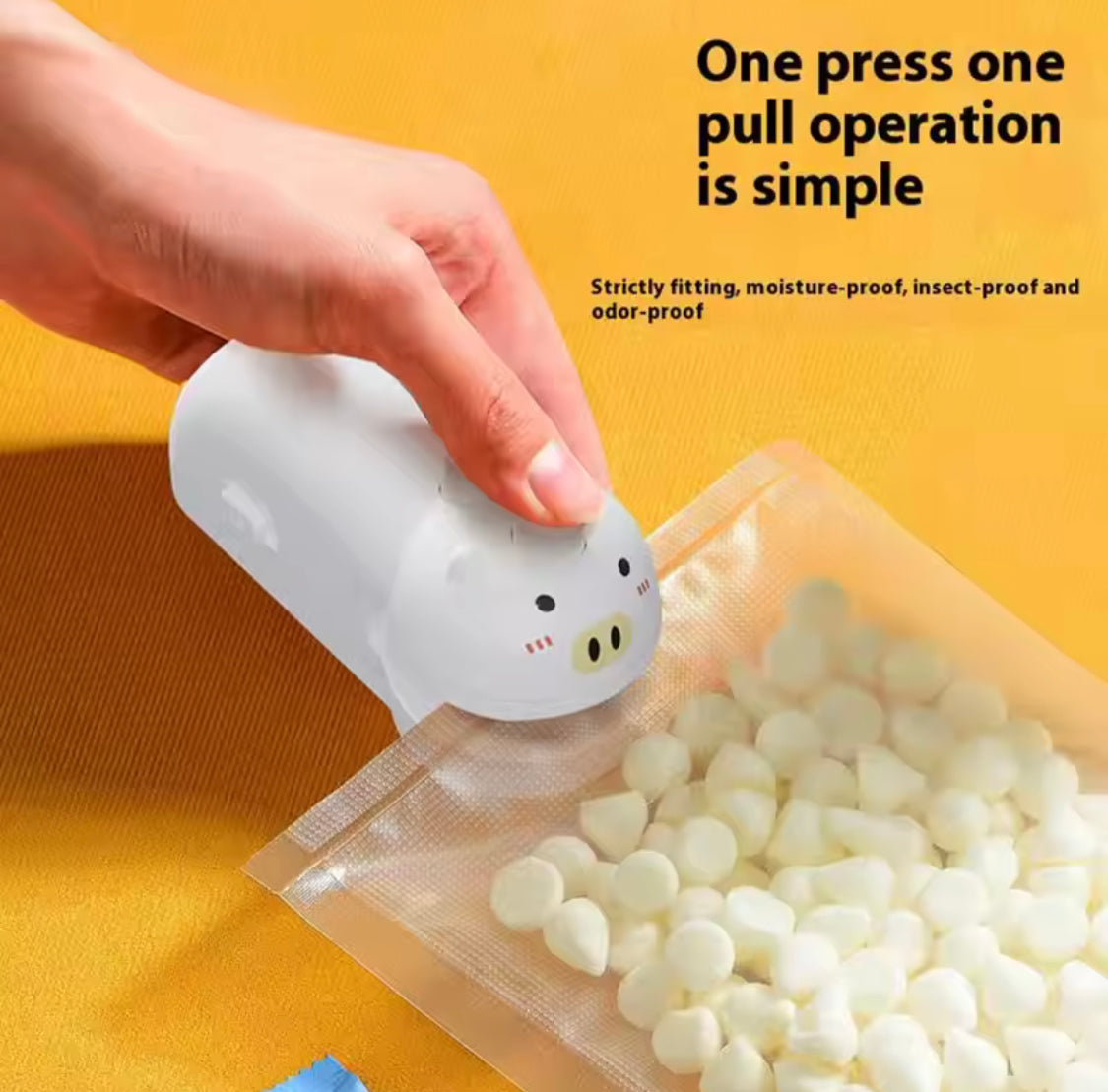 Magnetic Rechargeable Sealing Machine, Portable Airtight Bag Sealer, Handheld Plastic Bag Heat Sealer, Mini Bag Sealer With Built In Cutter Magnetic Rechargeable Sealing Machine, Portable Airtight Bag Sealer, Handheld Plastic Bag Heat Sealer, Mini Bag Sealer With Built In Cutter